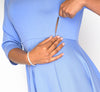 Welmi Dress in Blue