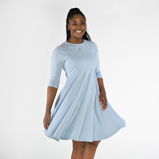 Welmi Dress in Baby Blue