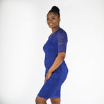 Milly dress in Royal Blue